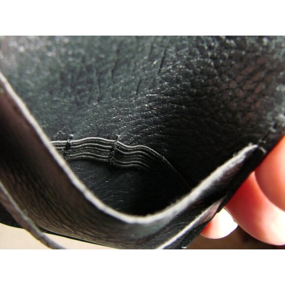 Set 2 Black Manicure Makeup Cosmetic Art Brush Jewelry Travel Pouch Cases Small - Picture 5 of 8